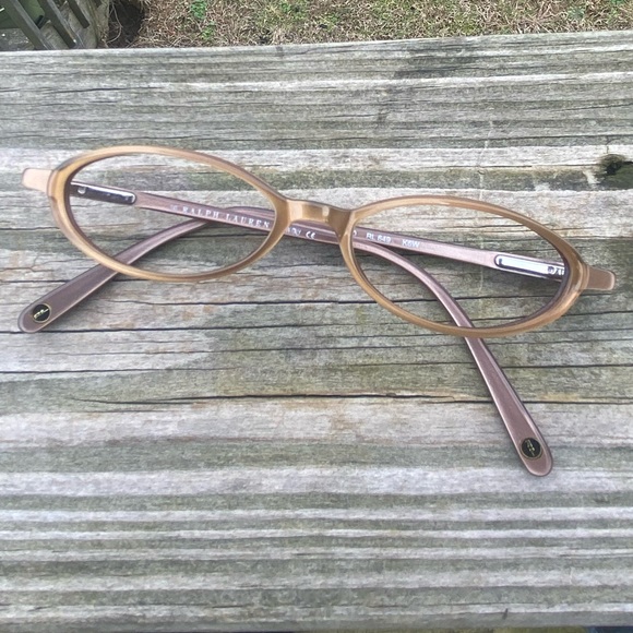 Ralph Lauren glasses frames Tan RL649 Made in Italy - Picture 12 of 13